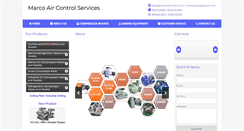 Desktop Screenshot of marcoaircontrol.com